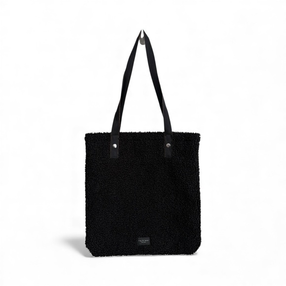 rag & bone Handbags - Rag & Bone Addison Sherpa Tote Bag Black
